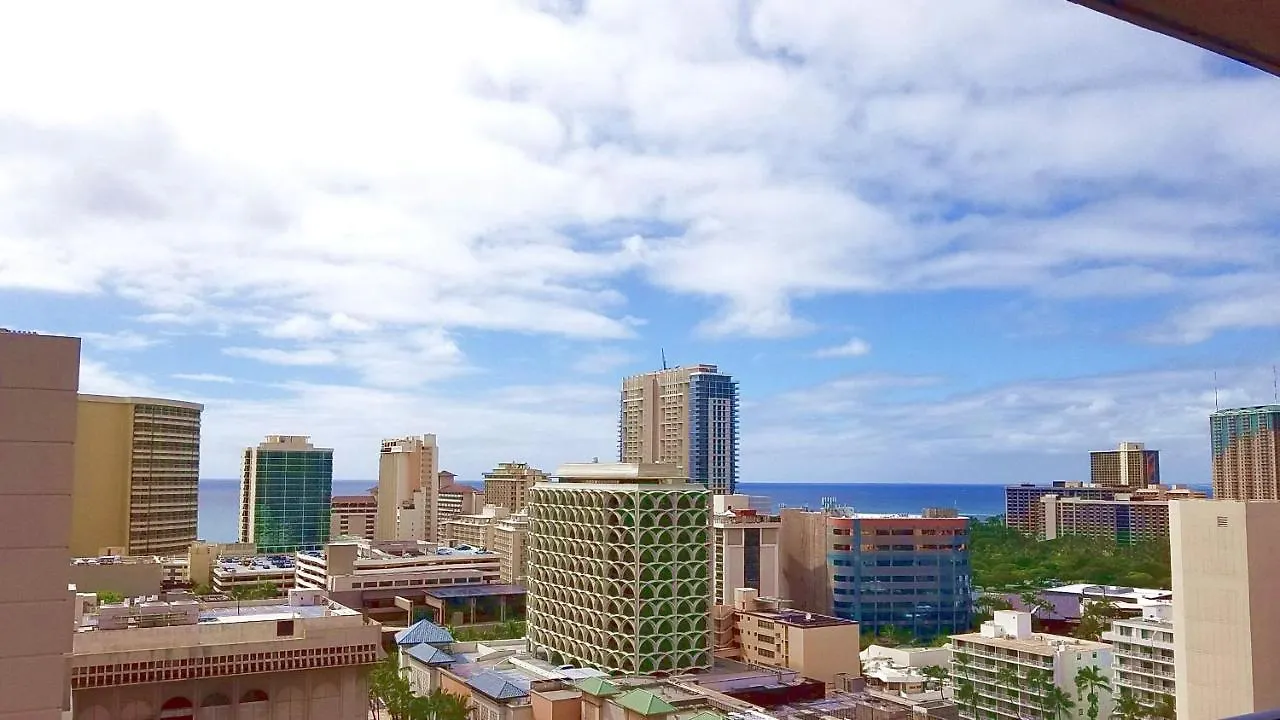 Waikiki Kuhio 1-Bedrm Apt, Ocean View, Free Parking & Wifi Honolulu Apartmanhotel