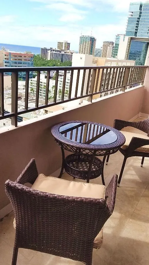 Waikiki Kuhio 1-Bedrm Apt, Ocean View, Free Parking & Wifi Honolulu 0*,
